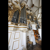 Merseburg, Dom St. Johannes und St. Laurentius, Orgel mit Spieltisch
