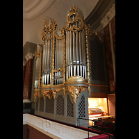 Basel, Stadtcasino, Konzertsaal, Orgel mit seitlichem Spieltisch