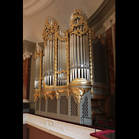 Basel, Stadtcasino, Konzertsaal, Orgel mit seitlichem Spieltisch