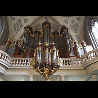 Lausanne, Saint-François, Große Orgel