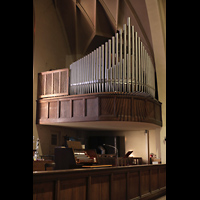 Berlin, St. Elisabeth, Orgel vond er Empore aus gesehen