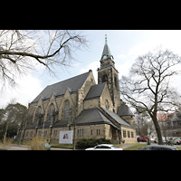Berlin, Grunewaldkirche, Außenansicht der Kirche