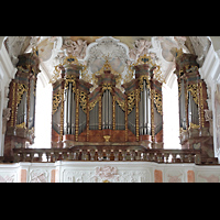 Metten, Benediktinerabtei, Klosterkirche St. Michael, Orgel