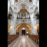 Passau, Dom St. Stephan, Orgelempore