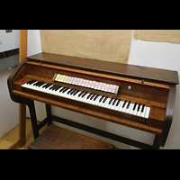 Spieltisch zum Stimmen der Fernwerksregister Passau, Dom St. Stephan, Spieltisch zum Stimmen der Fernwerksregister