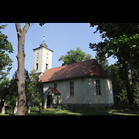 Berlin, Dorfkirche Heiligensee, Auenansicht von Sdosten