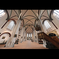 Berlin, Museum Nikolaikirche, Innenraum in Richtung Chor