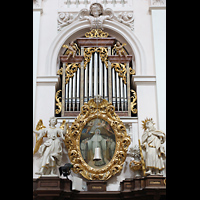 Waldsassen, Stiftsbasilika, Chororgel Evangelienseite