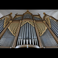 Hof, St. Michaelis, Orgel perspektivisch