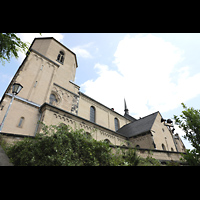 Mönchengladbach, Münster St. Vitus, Außenansicht von Südwesten