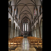 Mönchengladbach, Münster St. Vitus, Innenraum  in Richtung Chor