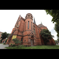 Berlin, American Church in Berlin (ehem. Lutherkirche am Dennewitzplatz), Auenansicht von Sdosten