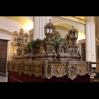 Sevilla, Iglesia de El Salvador, Schrein von Christoph Columbus (?)