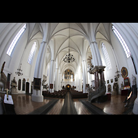 Berlin, St. Marienkirche, Innenraum in Richtung Orgel