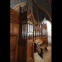 Helmstedt, Klosterkirche St. Marienberg, Emporenorgel seitlich