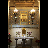 Barcelona, La Sagrada Familia, Reliefaltar des Heiligen Sakraments