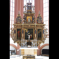 Bayreuth, Stadtkirche Heilig Dreifaltigkeit, Barocker Hauptaltar
