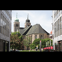 Magdeburg, Kathedrale St. Sebastian, Auenansicht von Sdosten