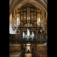 Schöningen am Elm, St. Vincenz, Orgelempore