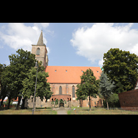 Jterbog, Nikolaikirche, Ansicht von Sden