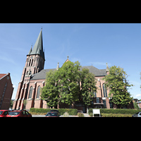 Papenburg, St. Antonius, Ansicht von Sden