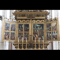 Ingolstadt, Liebfrauenmnster, Hochaltar von 1572