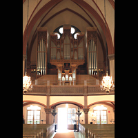 Stockholm, Oscarskyrkan, Orgelempore