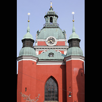 Stockholm, S:t Jakobs kyrka, Westfassade und Turm