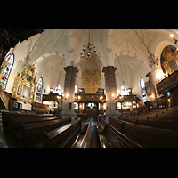 Stockholm, Deutsche St. Gertruds-Kirche, Dben-Orgel und Juno-Orgel