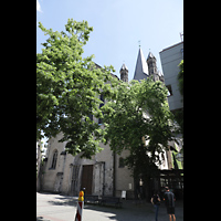 Kln (Cologne), Gro St. Martin, Westfassade mit Vierungsturm