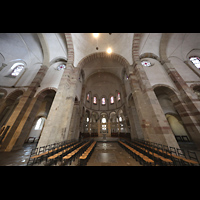 Kln (Cologne), Basilika St. Maria im Kapitol, Dreikonchenanlage in Richtung Ostkonche (Ostchor)