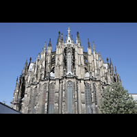 Köln (Cologne), Dom St. Peter und Maria, Chor von Osten