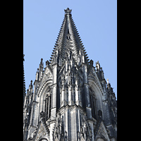 Köln (Cologne), Dom St. Peter und Maria, Spitze des Nordturms