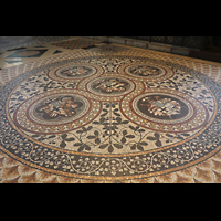 Köln (Cologne), Dom St. Peter und Maria, Mosaiken auf dem Boden des Chorumgangs