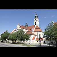 Regensburg, St. Josef, Ansicht von Sdosten von der Brennesstrae