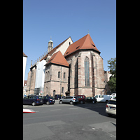 Nrnberg (Nuremberg), Frauenkirche am Hauptmarkt, Chor von auen