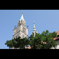 Nrnberg (Nuremberg), St. Lorenz, Sdturm