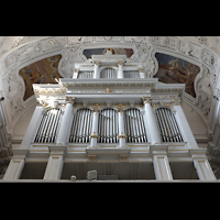 Vilnius, v. apatalu Petro ir Povilo banycia (St. Peter und Paul), Orgel perspektivisch