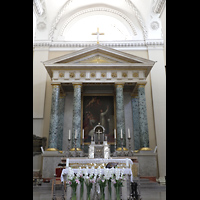 Vilnius, Arkikatedra (Kathedrale), Altar (18. Jh.) mit Tabernakel von Matthias Walbaum von 1623/25