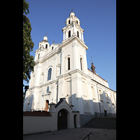 Vilnius, v. arkangelo Rapolo banycia (Erzengel Raphael), Fassade von Sdosten