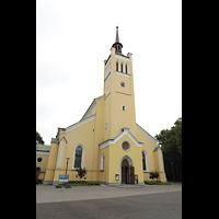 Tallinn (Reval), Jaani kirik (St. Johannis), Turm vom Freiheitsplatz aus
