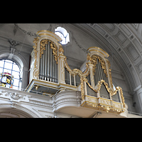 Mnchen (Munich), Jesuitenkirche St. Michael (ehem. Hofkirche), Orgel seitlich