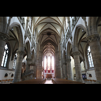 Mnchen (Munich), St. Paul, Innenraum in Richtung Chor