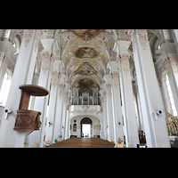 Mnchen (Munich), Heilig-Geist-Kirche, Nach Kriegsschden rekostruierter Hochaltar von Nikolaus Gottfried Stuber (1730)