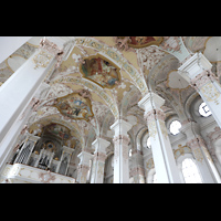 Mnchen (Munich), Heilig-Geist-Kirche, Orgel und Deckenfresken