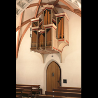 Mnchen (Munich), Liebfrauendom, Orgel in der Sakramentskapelle seitlich