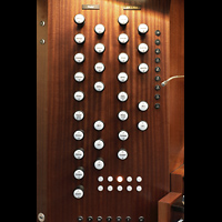 Linke Registerstaffel der Chororgel Passau, Dom St. Stephan, Linke Registerstaffel der Chororgel