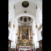 Weilheim i.OB., Stadtpfarrkirche Mari Himmelfahrt, Altarraum
