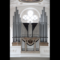 Weilheim i.OB., Stadtpfarrkirche Mari Himmelfahrt, Orgelprospekt (bis 2023)