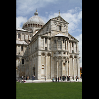 Pisa, Duomo di Santa Maria Assunta, Chor und Kuppel von außen